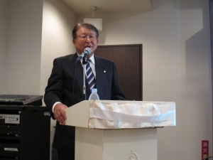 ご講演中の近藤会長