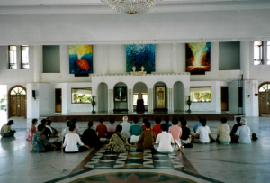Yoga Ashram in India 2001.8